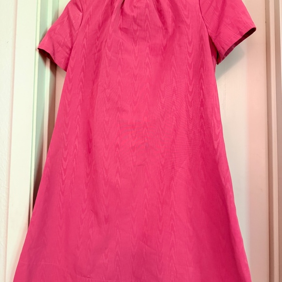 Staud Ilana Moire Mini Dress in Hot Pink! - Picture 3 of 5